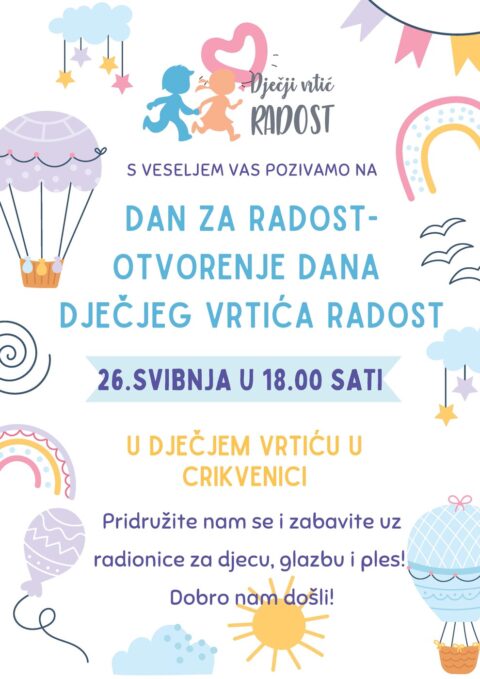 Pozivnica za Dan za Radost 2025.