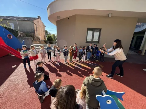 Ruksak (pun) kulture u vrtiću u Dramlju