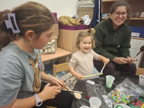 božićna radionica u vrtiću Jadranovo